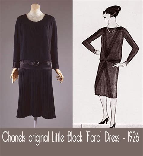 little black dress chanel 1926|chanel little black dress images.